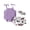 Purple, variant on Hirigin Newborn Baby Girl Western Outfits Ribbed Tank Romper Top and Cow Print Shorts Headband 3 6 12 18 Months Summer Clothes Set