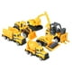 thumbnail image 2 of 6 uds 1:64 ingeniería coche camión juguete Mini vehículo modelo niños regalo aleación plástico vehículos de juguete Anggrek Otros, 2 of 8