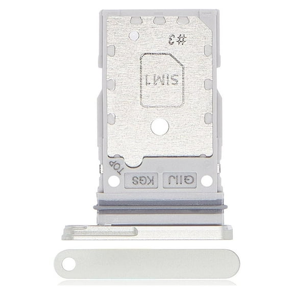 Replacement Dual Sim Card Tray For Samsung Galaxy S21 FE 5G - White