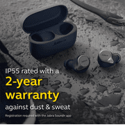 Jabra Elite Active 75t True Wireless Active Noise Cancelling In-Ear Headphones Navy - 100-99091000-02
