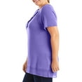 thumbnail image 3 of Just My Size Women Scoop Neck Short Sleeve tunic shirts, 3 of 5
