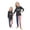 Kids, variant on 250 Anniversary Usa Family Pajamas Matching Sets, USA Patriotic Black Red Halloween Family Pajamas Soft Long Sleeve Sleepwear for Men and Women