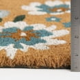 thumbnail image 4 of 50x80cm Floral Door Mat for Entryway Indoor Outdoor Rug Scraper, 4 of 5
