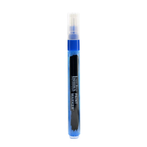 Professional Paint Markers fluorescent blue, fine 2 mm (pack of 3