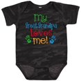thumbnail image 3 of Inktastic My Great Grandpa Loves Me Boys or Girls Baby Bodysuit, 3 of 5