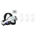 thumbnail image 1 of Correa para La Cabeza Ajustable RGB Con Batería 8000 MAh para Meta Quest 3 (multicolor), 1 of 7