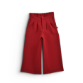 thumbnail image 1 of FLORY Pantalón con pinzas y botón forrado para Niña | Pantalón casual para Niña | 0009, Rojo, CH, 1 of 5
