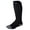 Black w/Gray (8-15 mmHg), variant on Dr. Shams Unisex Knee-High Compression Socks Solid Colors Nylon Sports