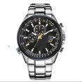 thumbnail image 1 of Reloj de pulsera de acero con correa de acero y cronómetro multifunción Blue Angel de seis agujas para hombre, reloj de cuarzo de moda de negocios con tres ojos, 1 of 5