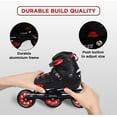 thumbnail image 4 of Endless EL-1033LRED Inline Adjustable Skates - Red - Large, 4 of 6