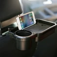 thumbnail image 3 of MesaSe Car Cup Holder Car Backseat Organizer Foldable Back Beverage Rack Multi Tray Travel Table, 3 of 11