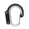 thumbnail image 2 of Outdoor Carabiner Clip Swivels Hooks, Aluminum Alloy D Shape Buckle Clip Multifunctional Keychain Carabiner Buckle Clip, 2 of 9