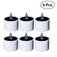 thumbnail image 1 of 6pcs Solar Flameless Outdoor Candles Light LED Tea Light, 1 of 5