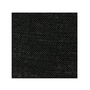 Mybecca Burlap Fabric By the Yard - 60" Wide -100% Jute (Black)