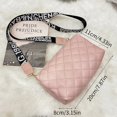 thumbnail image 3 of FeiraDeVaidade Women‘S Lingge Bag Embroidery Flower Thread Camera Bag Printing Diagonal Straddle Single Shoulder Zero Wallet, 3 of 7