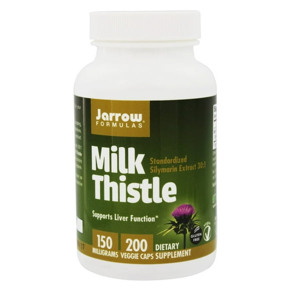 Jarrow Formulas - Milk Thistle Standardized Silymarin Extract 30:1 150 mg. - 200 Capsules