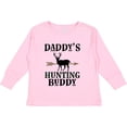 thumbnail image 3 of Inktastic Daddy Hunting Buddy Bow Hunter Boys Long Sleeve Toddler T-Shirt, 3 of 5
