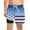 Blue, variant on Boys Hawaiian Coconut Tree Print Short Swim Trunks Yellow 8 Y-9 Y