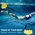 thumbnail image 3 of Cinturón de paracaídas de natación Tbest, equipo de entrenamiento de natación ajustable, 3 of 8