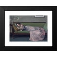 thumbnail image 2 of Sir John Lavery 14x11 Black Modern Framed Museum Art Print Titled - The Green Sofa, 2 of 5