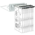thumbnail image 2 of VEVOR Wall-Mounted Blueprint Holder with 12 Pivot Brackets, 2 of 12