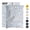 Cherry Blossoms, variant on Black Leopard Poly Mailers 10x13, 25 Pcs, Waterproof Self-Adhesive Tear Resistant Shipping Bags