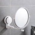 thumbnail image 4 of Miangastore Creative Suction Cup Makeup Mirror Simple Style Wall Mounted Mirror for Bathroom, 4 of 8