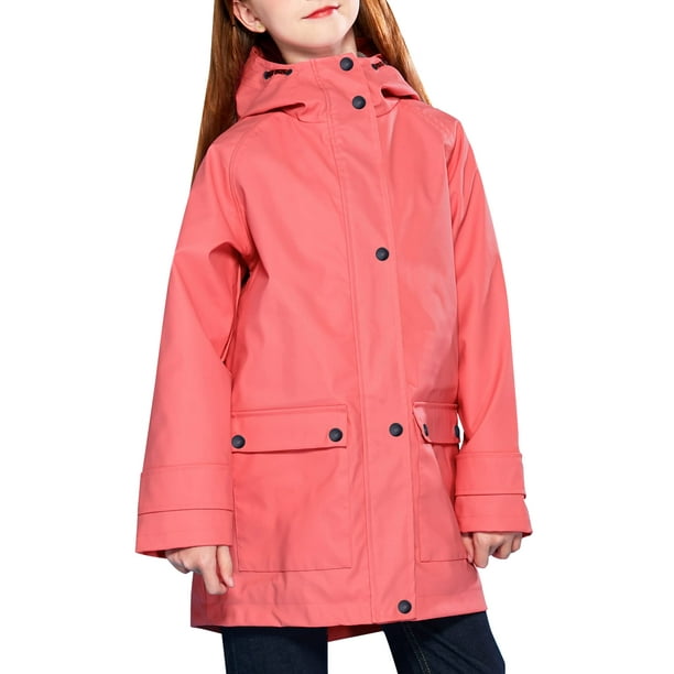 Girls lined rain coat sales