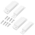 thumbnail image 1 of Unique Bargains Home Wired Alarm Security Magnetic Door Contact Reed Sensor Switch White 2 Sets, 1 of 1