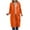 A03_Orange, variant on Towmus Long Hoodies for Women Zip Up Double Zipper Winter Coats Solid Color Sweatshirts Fall Clothes