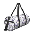 thumbnail image 3 of Easygdp Lavender Bicycle Travel Bag, Camping, Weekend, Carry On Overnight Duffel Bag with Shoulder Strap, 3 of 8
