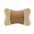 thumbnail image 4 of Car Headrest Pillow Easy to Clean High Elastic Strap Headrest Cushion for Trucks Beige, 4 of 9