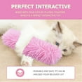 thumbnail image 4 of Snfy Catnip Toys for Indoor Kittens: Pillow Toys - Interactive Kitten Kicker with Crinkle Plush Cat Chew Teething Toys-Pink, 4 of 9