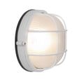 thumbnail image 3 of 20294LEDDLP-WH/FST Access Lighting Nauticus - 7 Inch One Light Outdoor Bulkhead Wall Mount-White Finish, 3 of 3