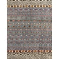 thumbnail image 1 of Ahgly Company Indoor Rectangle Abstract Rosy Purple Abstract Area Rugs, 2' x 5', 1 of 6