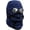 Navy Blue, variant on Winter Thermal Hat with Glasses Windproof Ski Mask Cap Fashion Warm Hat with Goggles for Cycling