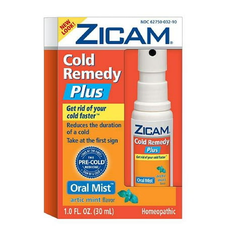Zicam Cold Remedy Pre Cold Medicine Oral Mist, Arctic Mint - 1 (Best Oral Medicine For Acne)