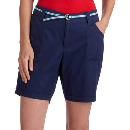 White Stag - Women's Cotton Twill 7.5 Cargo Bermuda Shorts - Walmart.com