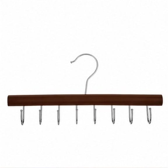 LOLIPPYY Stylish Wooden Hook Rack - Versatile Storage for Clothes and Accessories