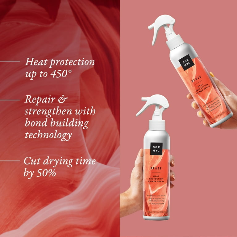  HERB FOAM & EX CREAM セット SGX NYC Blaze Leave-In Heat Protection & Primer Spray, for