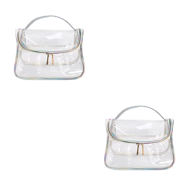 Wosthever Bolsa de cosméticos con diseño de mármol, bolsa de transporte multiusos, bolsas de aseo, organizador de maquillaje para el cuidado Personal de Type1 NO1 Wosthever CBP252064