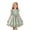 F218-Green, variant on FYDUU Toddler and Little Girls Summer Dress Mesh Floral Ruffle Sleeveless Birthday Party Dress Tulle Princess Dresses for Girls 4-5 Years