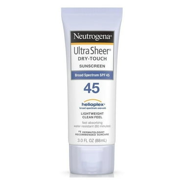 Neutrogena Ultra Sheer Dry-Touch Sunscreen SPF 45, 3 oz