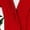 Red#502, variant on Women's 3/4 Sleeve V Neck Lace Trim Button Up Top - Casual Bubble Wrinkles Blouse with Relaxed Fit, Green, S