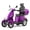 Purple, variant on Mosta 4 Wheel Mobility Scooters for Seniors, Adult Scooter with 800W Motor, Heavy Duty Electric Scooter with 500 lb Capacity, 31 Miles Long Range and Speed Adjust Medical Scooter