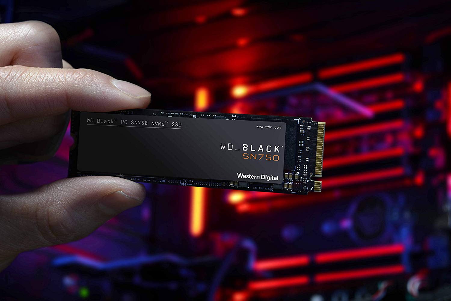 WDS500G3X0C WD BLACK SN750 500GB NVMe Internal Gaming SSD Gen3 PCIe M.2 2280 