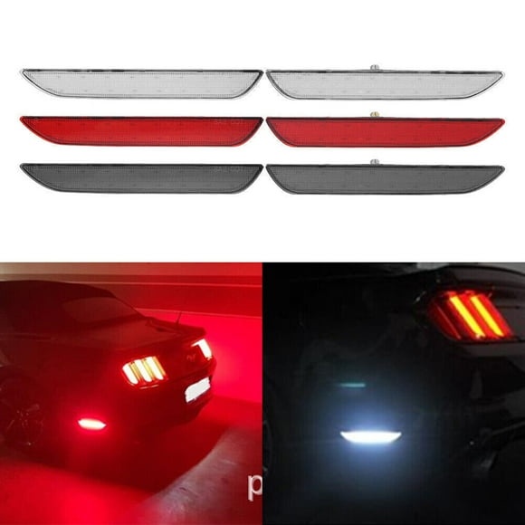 2x LED Rear Side Marker Lights For 2015-2020 2016 2017 2018 2019 for Ford for Mustang