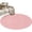 Coral pink, variant on Round Area Rug 5 Ft, Modern Minimalist Washable Non-Slip Circle Carpet for Living Room/Bedroom, Boho Solid Color Blue Low-Profile Runner Mats Collection Rugs for Indoor