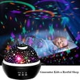 thumbnail image 3 of Romantic Star Sky Projector Constellation Starry LED Night Light 360 Degree Rotating Baby Kids Sleep Lamp Moon Rotating Cosmos Toys Christmas Gift, 3 of 8