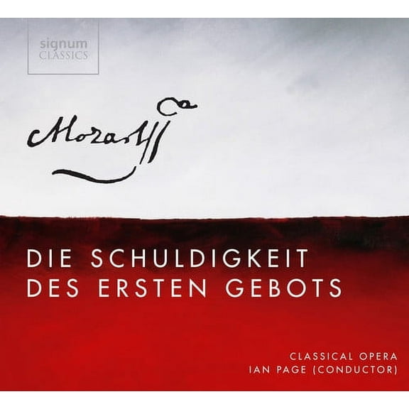 Ian Page - Die Schuldigkeit Des Ersten Gebots - Music & Performance - CD